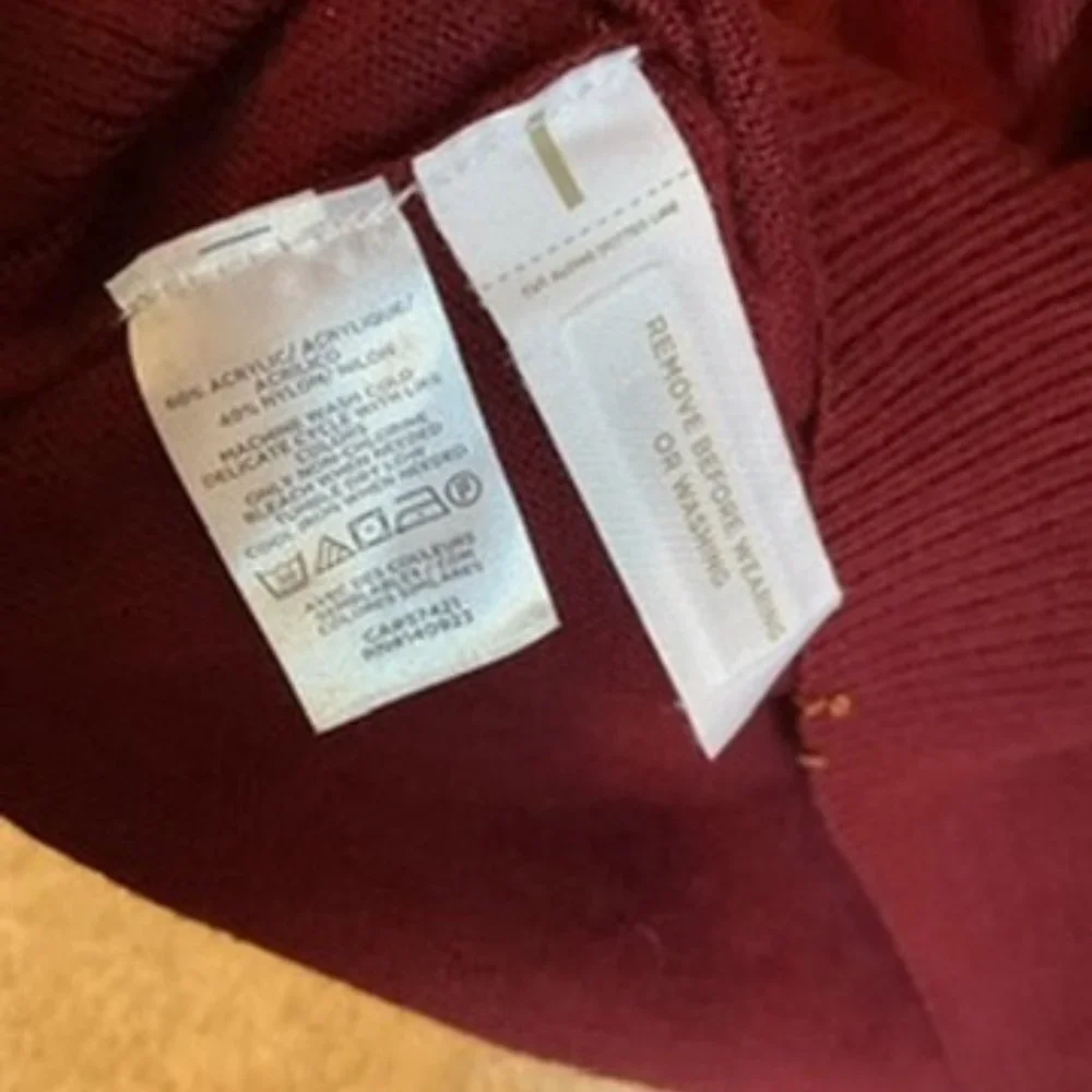 LOFT V-Neck Tunic Sweater - Picture 4 of 4